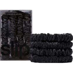 Slip Pure Silk Skinny Scrunchies Black