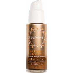 Lumene Natural Glow Fluid Foundation SPF20 9 Deep Rich (30 ml)