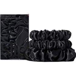 Slip Pure Silk Back To Basics Assorted Scrunchies - Black