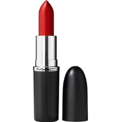 MAC Macximal Sleek Satin Lipstick Left On Red