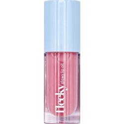 Fleeky Glowy Lip Oil - Intense Care with Lustrous Shine Berry Red (5 ml)